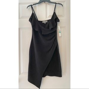 NWT Almost Famous Asymmetrical Faux Wrap Dress